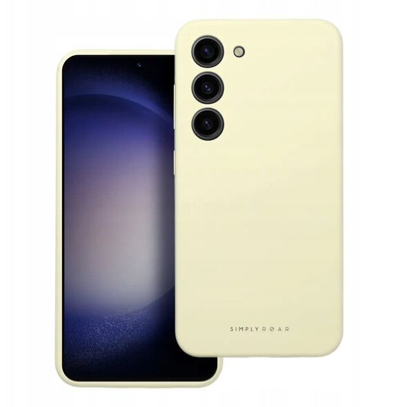 ROAR futerał CLOUD SKIN do SAMSUNG S25 FE Jasnożółty