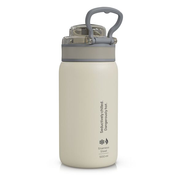 Zipro Butelka termiczna 500 ml Stainless Steel Beżowa