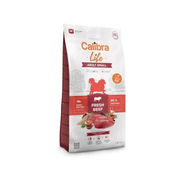 CALIBRA DOG life adult small fresh beef 1,5kg