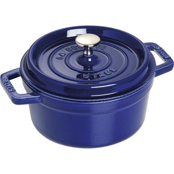 STAUB Garnek STAUB żeliwny okrągły 2.2 ltr niebieski