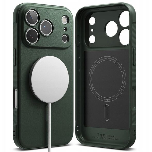 Etui Ringke Onyx Magnetic MagSafe do Apple iPhone 17 Pro Dark Green
