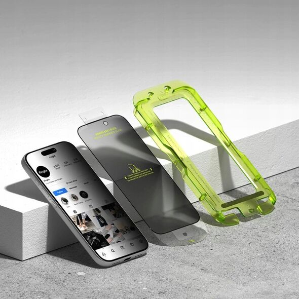 Szkło prywatyzujące Ringke Easy Slide do Apple iPhone 17 Pro Privacy [2 PACK]