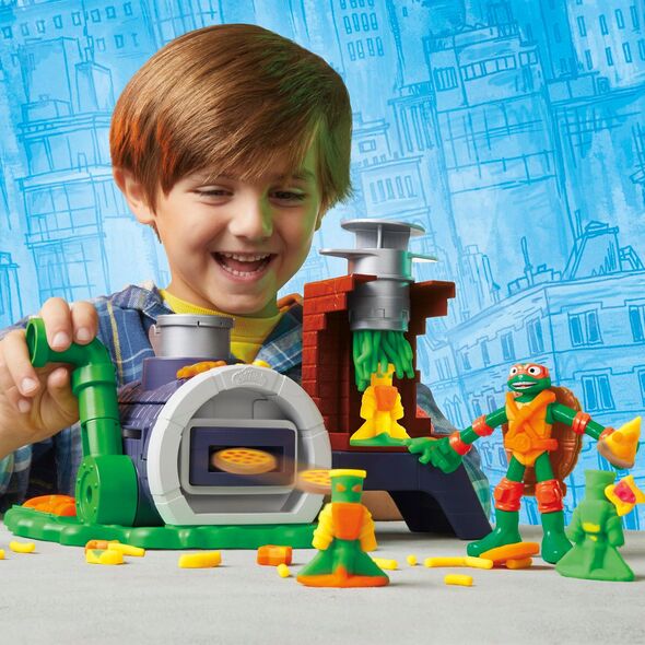 PLAY-DOH playset Slice And Blast Pizza