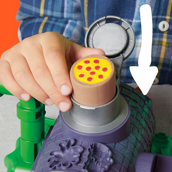 PLAY-DOH playset Slice And Blast Pizza