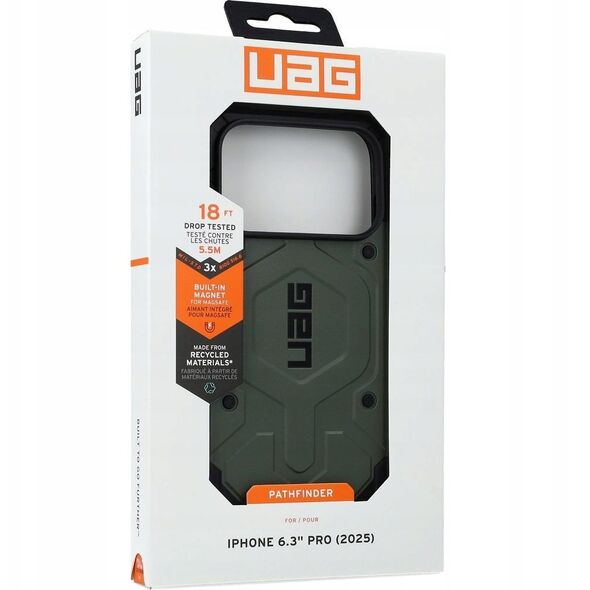 UAG Pathfinder MagSafe - etui do iPhone 17 Pro kompatybilne z MagSafe (olive)