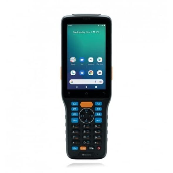 Τερματικό δεδομένων Newland N7 Cachalot Pro II GMS (AER) / 2D Imager / Android 13 / οθόνη αφής 4'' / πληκτρολόγιο 38 πλήκτρων / 4 GB RAM / 64 GB FLASH / κάμερα / WiFi / BT / GPS / NFC / 4G / μπαταρία / καλώδιο USB / τροφοδοτικό
