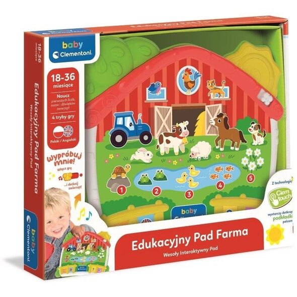 CLE BABY edukacyjny pad Farma 50386