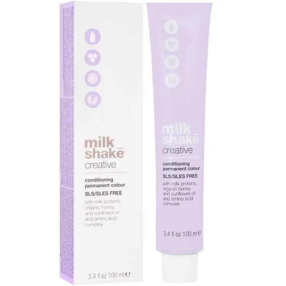 Milk Shake Milk Shake, Creative, SLS/SLES-Free, Permanent Hair Dye, 5.4315CGA Exotic Light Brown, 100 ml For Women