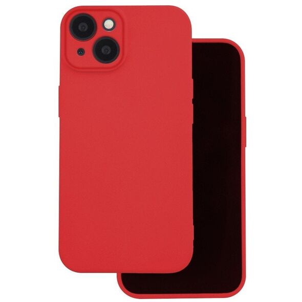 Nakładka Silicon do Samsung Galaxy A17 5G czerwona