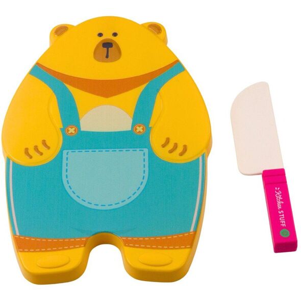 Zestaw Do Krojenia Owoce Warzywa Deska Nóż Akcesoria Edukacyjne Dla Dzieci LEAN Toys