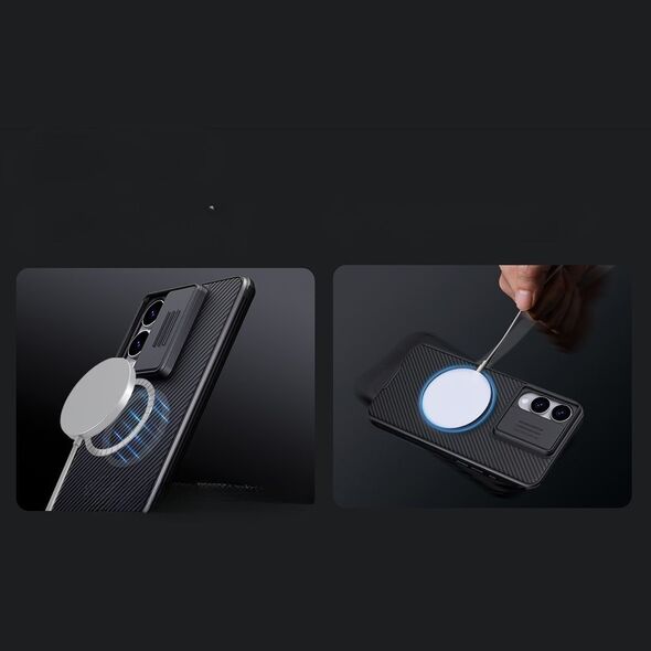 Etui Nillkin Camshield Pro Magnetic do Samsung Galaxy S25 Edge czarny