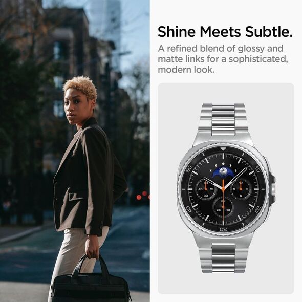 Bransoleta Spigen Modern Fit Band do Samsung Galaxy Watch 8 / Classic 40/44/46mm Silver