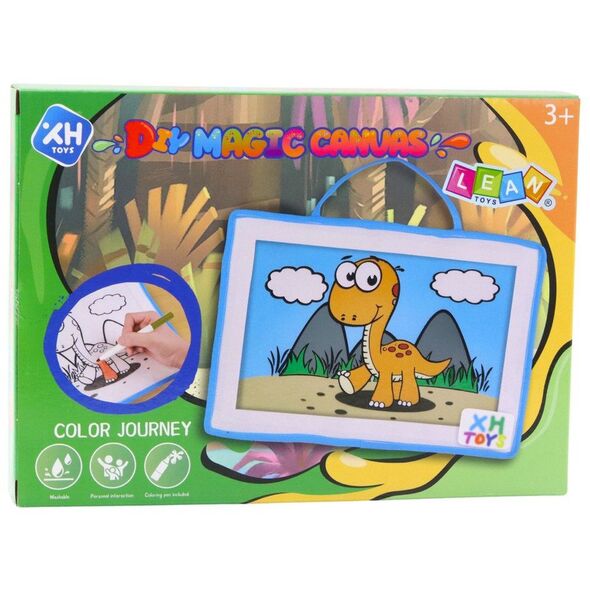 Tablica Do Malowania DIY Magiczna Płótno Pisaki Zmywalne