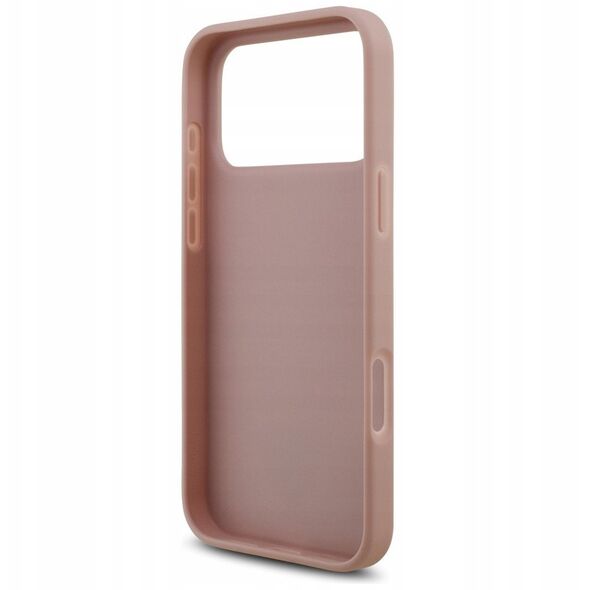 Etui Guess Rhinestone Triangle Logo do iPhone 17 Pro Max różowy