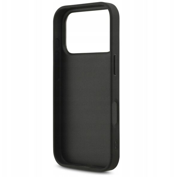 Etui Guess Fixed Glitter Big 4G do iPhone 17 Pro czarny