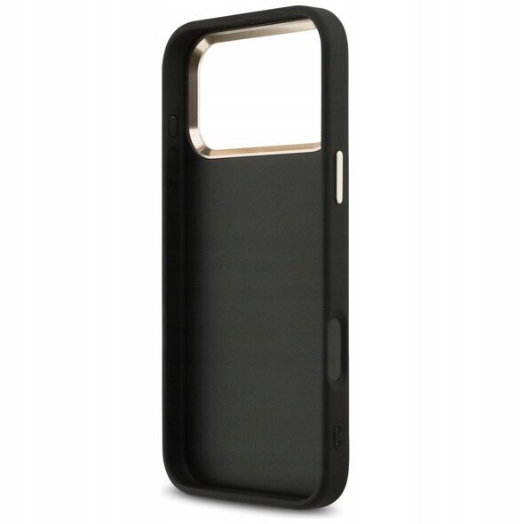 Etui Guess 4G Big 4G Classic Logo do iPhone 17 Pro Max czarny złoty