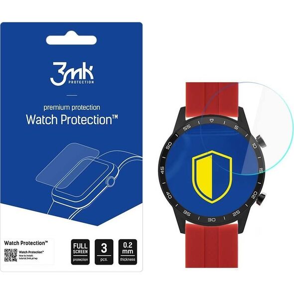 3MK Szkło hybrydowe 3MK FlexibleGlass Watch Protection Vector Smart VCTR-32-22BK RD 45mm