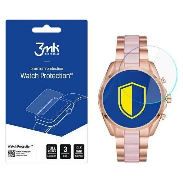 3MK Szkło hybrydowe 3MK FlexibleGlass Watch Protection Michael Kors MKT5090
