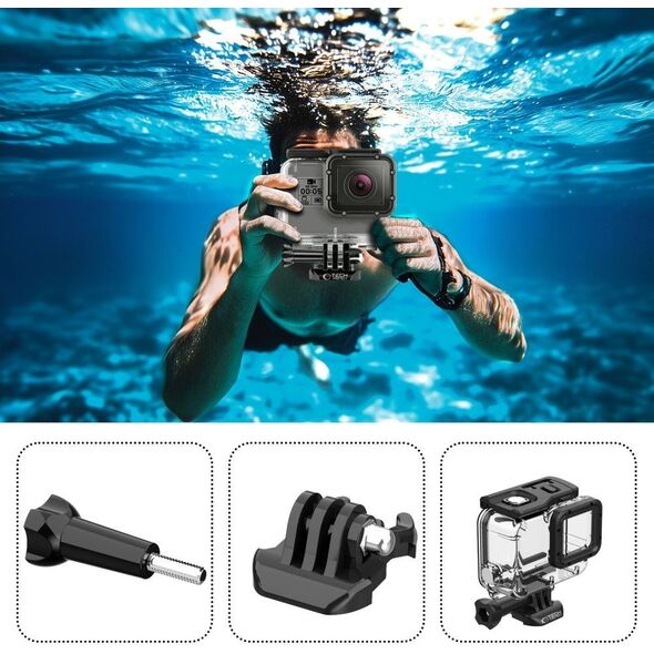 TECH-PROTECT GA200 WATERPROOF CASE GOPRO HERO 5 / 6 / 7 CLEAR