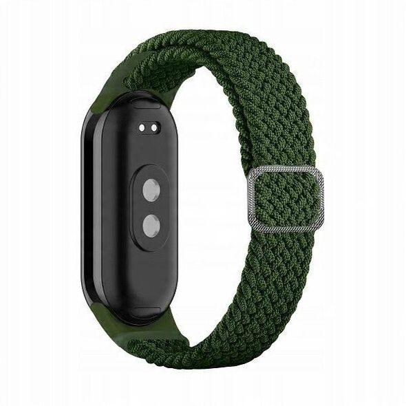 Beline pasek Mi Band 10/9/8 Textile      zielony/green