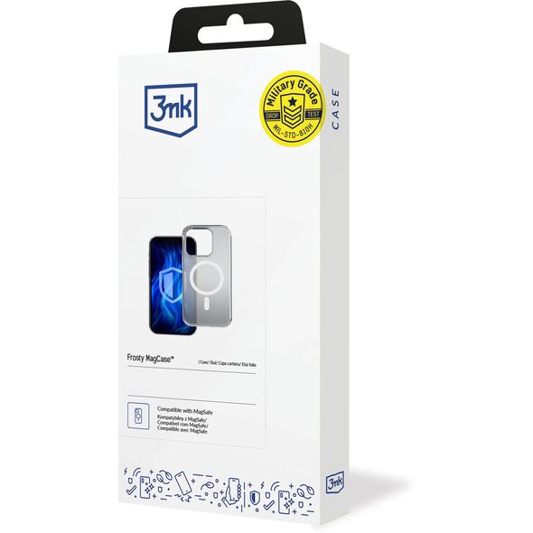 Etui 3MK Frosty MagCase do Apple iPhone  17 Pro Max czarny