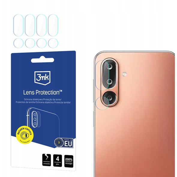 Ochrona na obiektyw aparatu 3MK Lens Protect do Samsung Galaxy M36 4szt