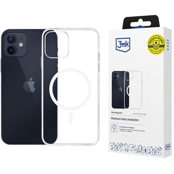 Etui 3MK Clear MagCase do Apple iPhone 12 / 12 Pro
