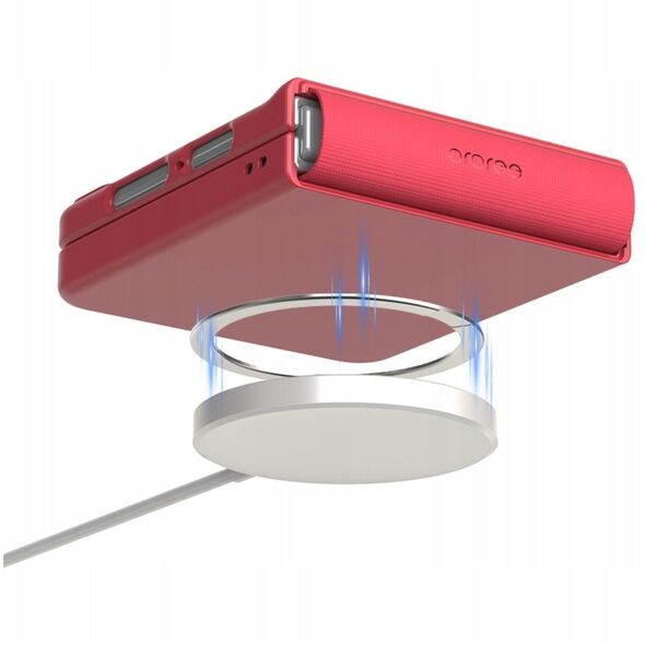 Case Araree Aero Flex M MagSafe Qi2 for Samsung Galaxy Z Flip7 cream