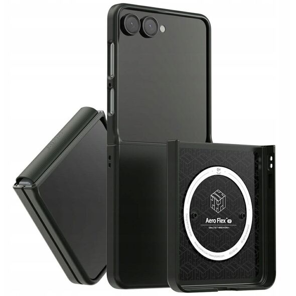 Case Araree Aero Flex M MagSafe Qi2 for Samsung Galaxy Z Flip7 black