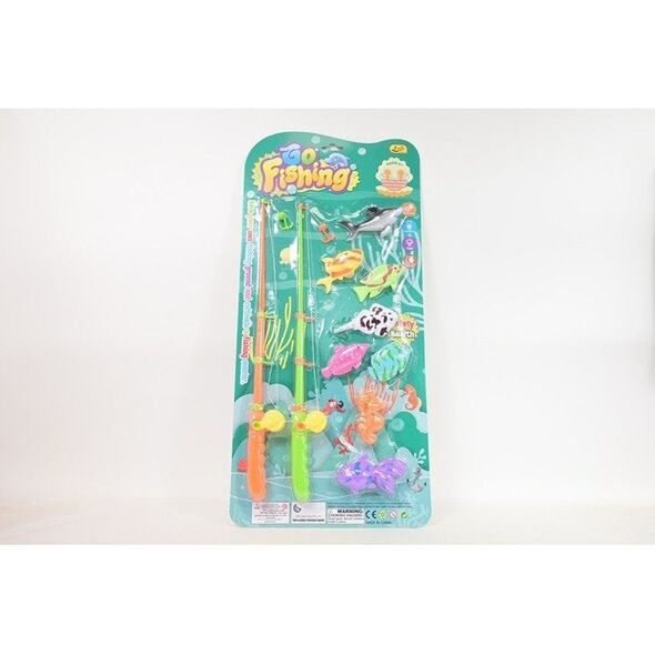 LeanToys Παιχνίδι ψάρεμα 2 καλάμια 8204K-1 12837