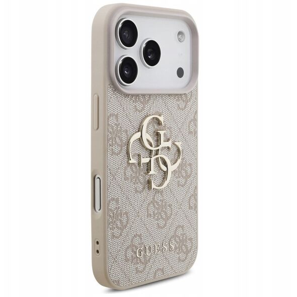 Etui Guess 4G Strap 4G Classic Logo do iPhone 17 Pro różowy