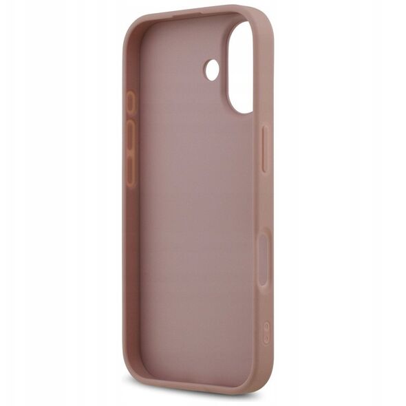 Etui Guess Fixed Glitter Big 4G do iPhone 17 różowy
