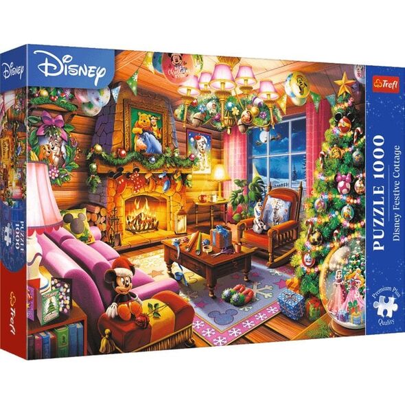 PUZZLE 1000EL TREFL PREMIUM SWIATECZNA CHAT PUD6