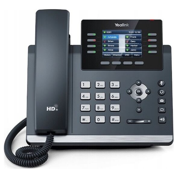 Telefon Yealink YEALINK T44W - Telefon IP/VoIP T44U + WiFi