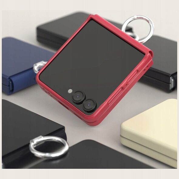 Case Araree Aero Flex R East-Grip Ring for Samsung Galaxy Z Flip7 pink