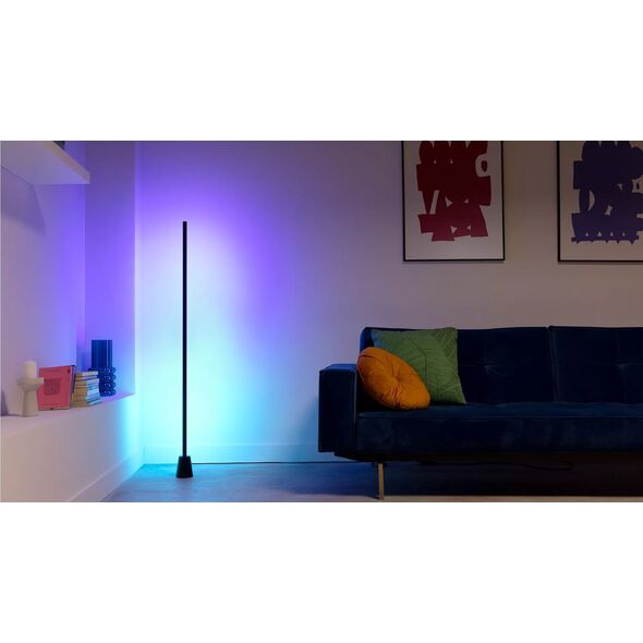 Wiz Gradient Floor Light  RGB  Bluetooth  Matter  black - Vieda lampa 929004732801 (8719514865273)