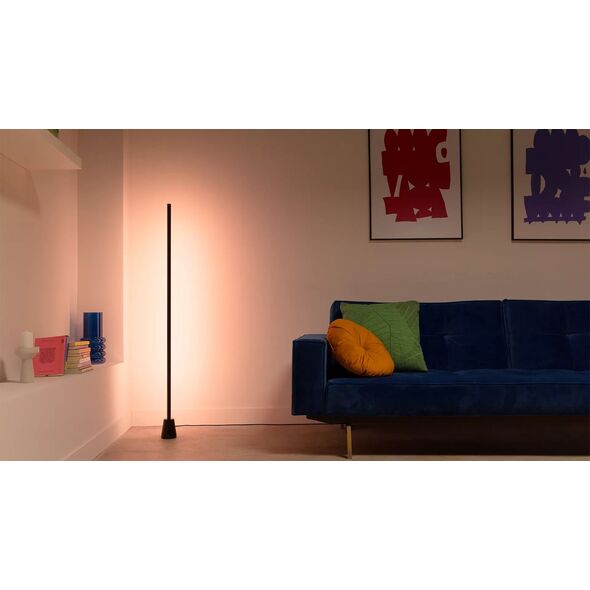 Wiz Gradient Floor Light  RGB  Bluetooth  Matter  black - Vieda lampa 929004732801 (8719514865273)