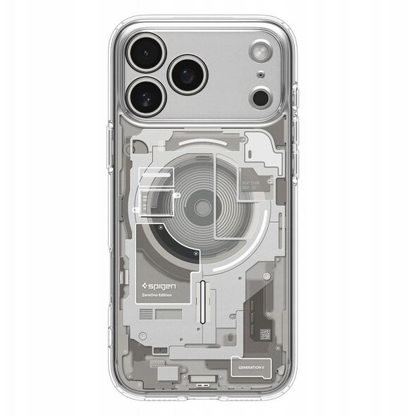 Spigen Ultra Hybrid Mag MagSafe - Etui do iPhone 17 Pro Max (Zero One Natural Titanium)