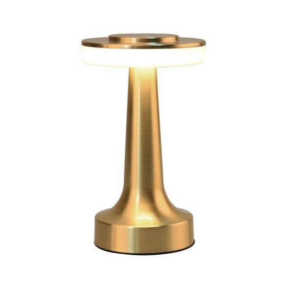 LED TBL LAMP RODEO ETLED-53C SATIN BRASS