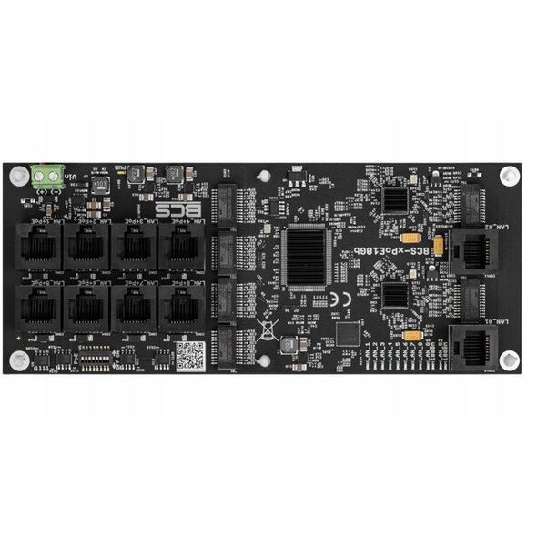 BCS-xPoE10Gb Switch BCS 8x PoE, 2x RJ45