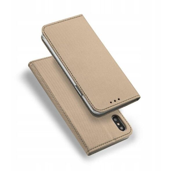 Kabura SMART CASE Book do MOTOROLA G86 5G złoty