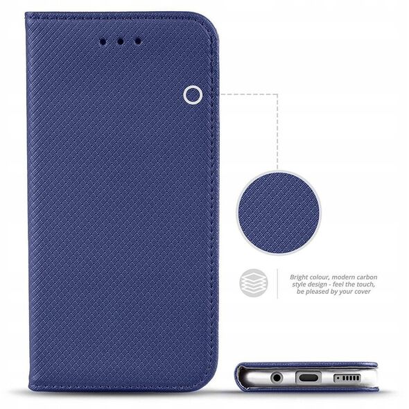 Kabura SMART CASE Book do MOTOROLA G86 5G granatowy