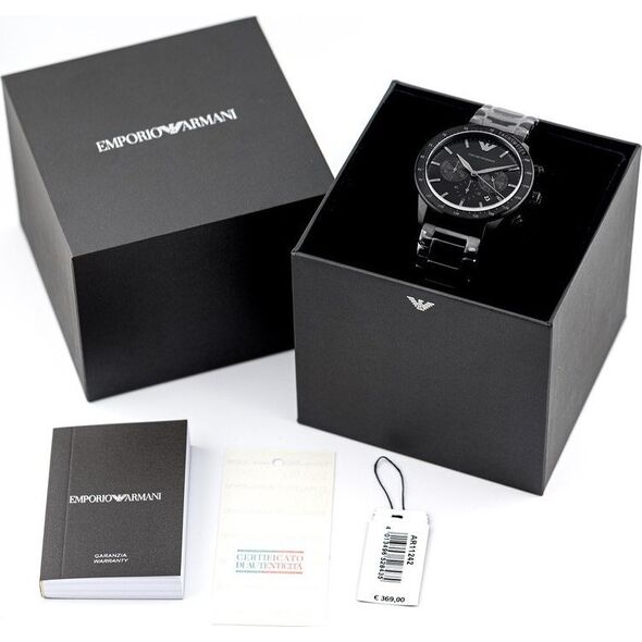 Zegarek Emporio Armani ZEGAREK MĘSKI EMPORIO ARMANI AR11242 - MARIO (zx130a)