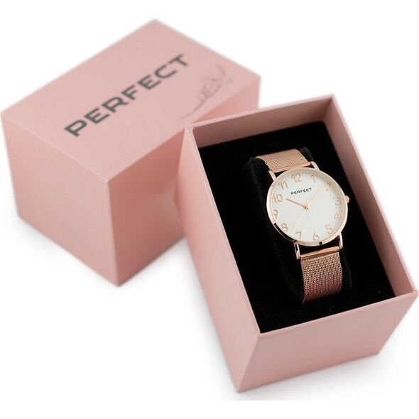 Zegarek Perfect ZEGAREK DAMSKI PERFECT F342-03 (zp514b) + BOX