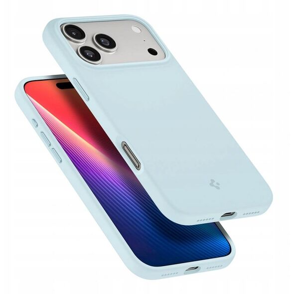 Spigen Silicone Fit Mag MagSafe - Etui do iPhone 17 Pro (Mute Blue)