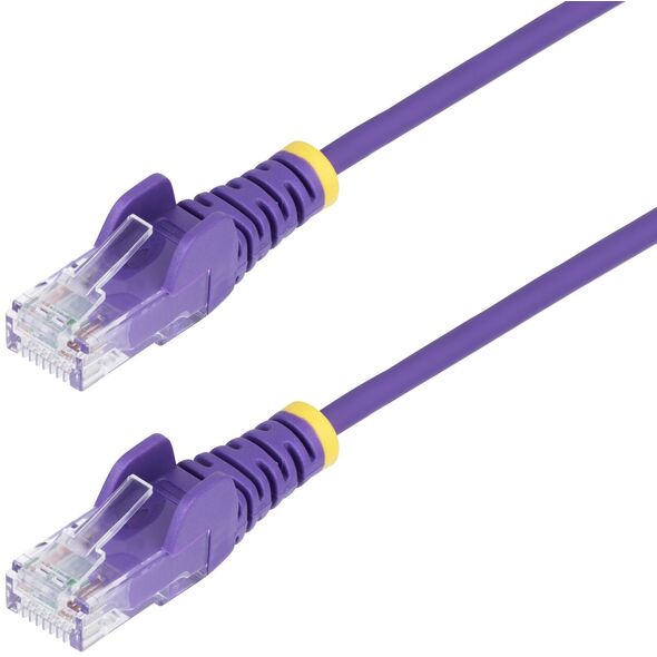 15M PURPLE SLIM CAT6 CABLE