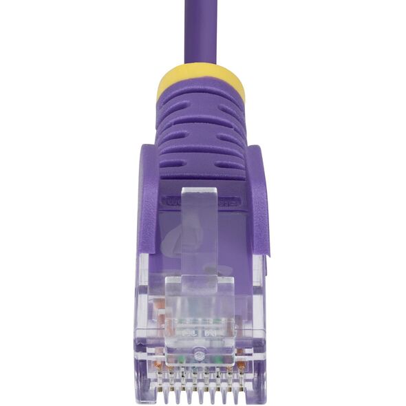 15M PURPLE SLIM CAT6 CABLE