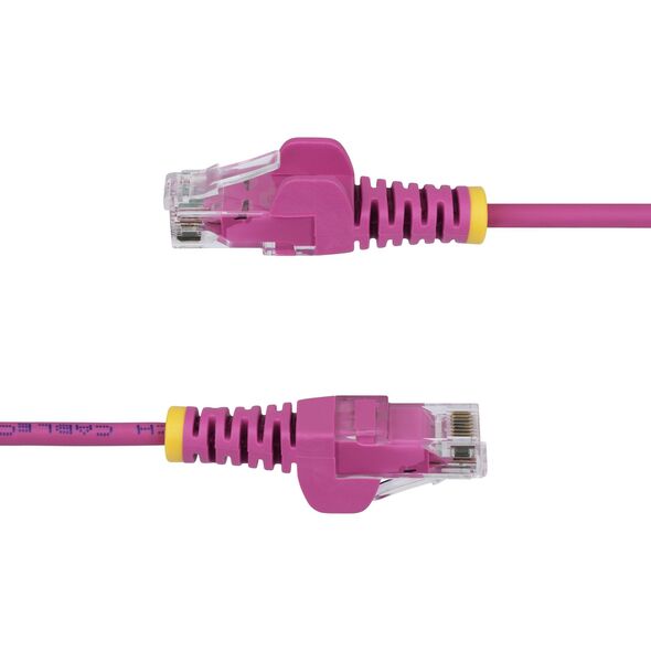 15M PINK SLIM CAT6 CABLE