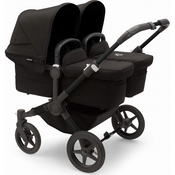 Wózek Bugaboo Bugaboo Donkey 5 Mono universalus vežimėlis, Black/Midnight Black-Midnight Black