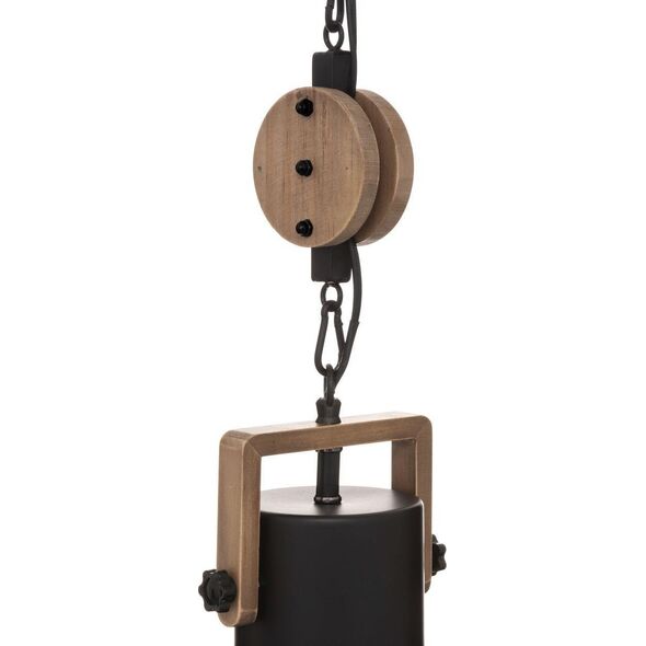 Lampa wisząca Atmosphera Nowoczesna lampa CZARNA Żyrandol Do salonu jadalni